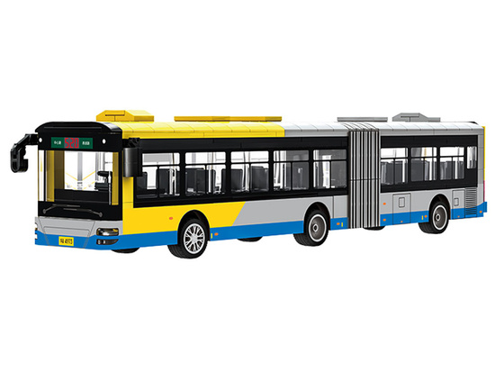 Technical blocks articulated city bus 415 pieces ZA5677