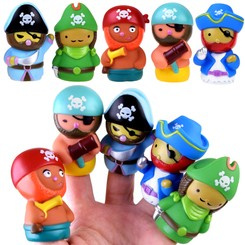 Finger puppets PIRATES ahoy adventure ZA4334