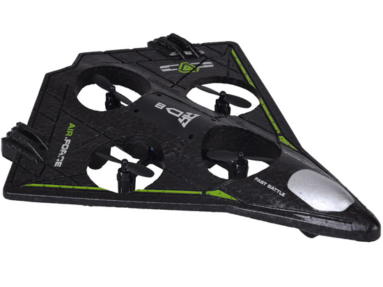 Remote Controlled Lightweight Drone with LED Effects and 360° Stunts RC0751