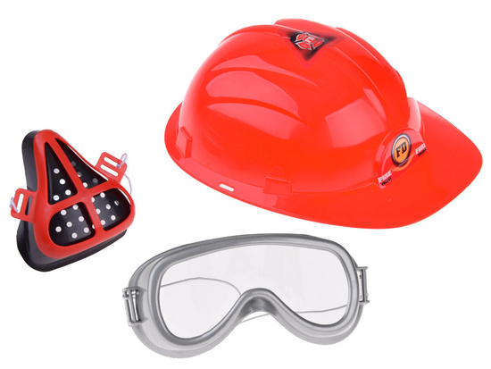 Large set of fireman's helmet saw 13 pieces fire brigade ZA4698