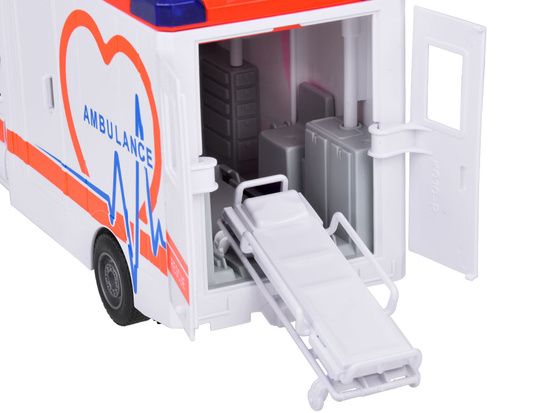 Ambulance Medical Car Emergency Ambulance with Sound Light ZA5217