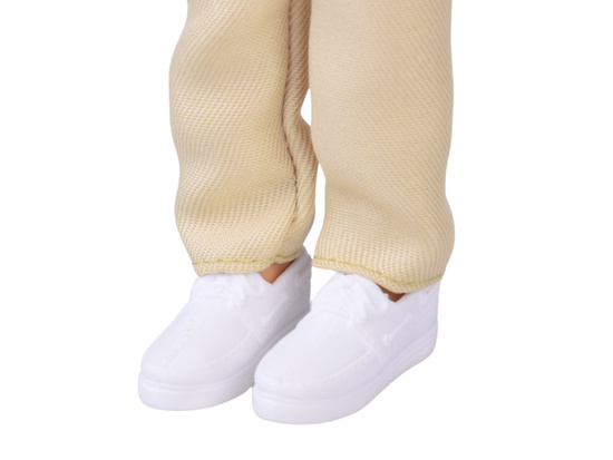 Anlily Doll boy BLOND Paulo in shirt and light trousers ZA6006 A