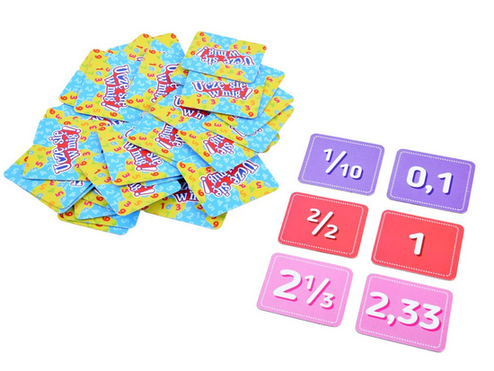 Multigra Gra edukacyjna Ułamki - uczę się w mig GR0396