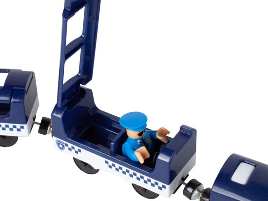 Large electric train track POLICE 92 pieces ZA4436