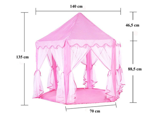 Tent cottage. Palace for the little princess ZA2794