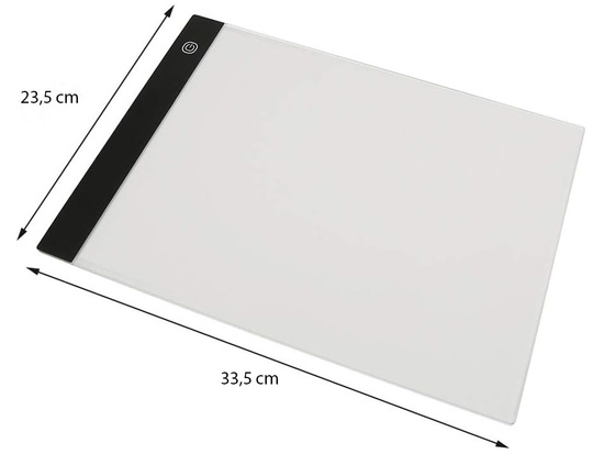 Deska kreślarska tablet graficzny LED do rysowania dla dzieci TA0111