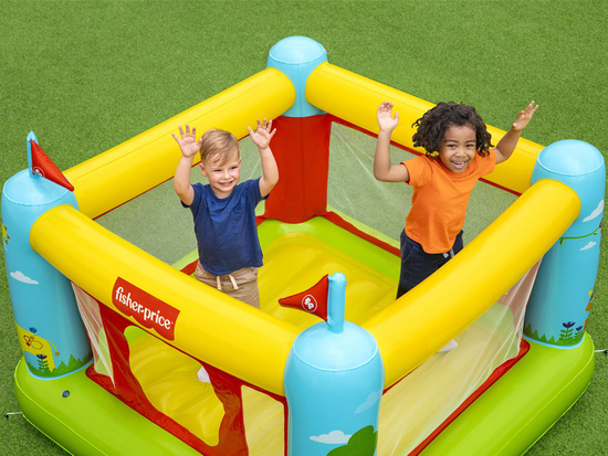 Bestway Inflatable Bouncer Castle for Children Fisher Price Playpen 93553