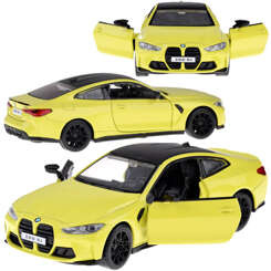 Metal car model BMW M4 scale 1:32 sounds of light ZA4617