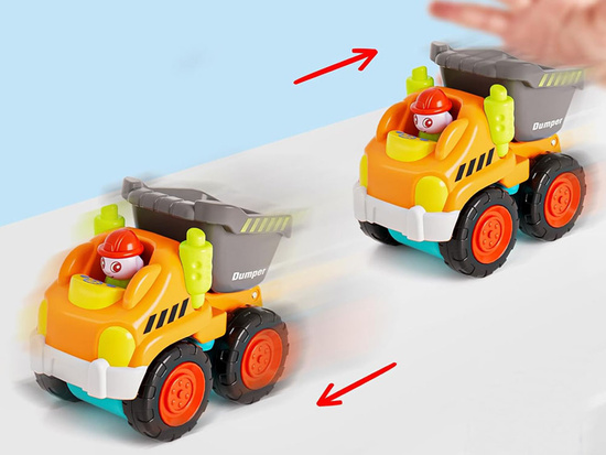 Construction toy Bulldozer Crane Tipper ZA 2343