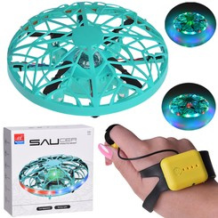 Latający dysk dron z światłem LED Zdalnie sterowany ręką RC0653