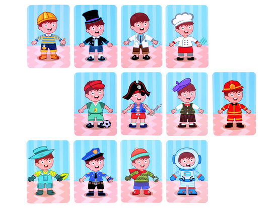 Magnetic puzzle book boys 59 pieces ZA3765