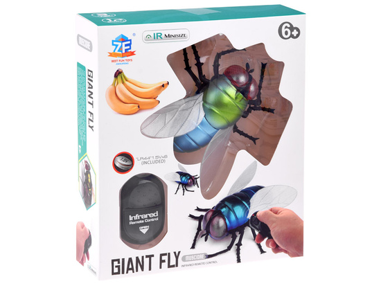 Remote-controlled fly with r/c remote control RC0623