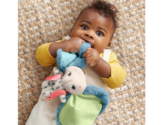 Mattel Fisher Price Sensory Elephant Cuddly Toy - Big Ears ZA6044