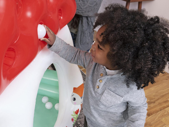Bestway Dmuchany basen z kulkami GRZYBEK MUCHOMOREK Fisher Price 93570
