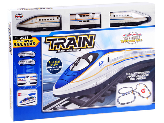 Rail  modern passenger train tracks 6m RC0590