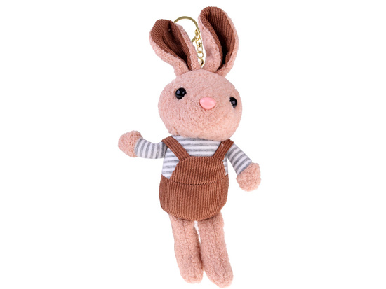 Rabbit in shorts keychain Plush mascot pendant ZA4775