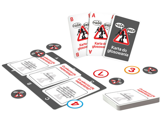 Alexander Zabawna gra towarzyska ZRZĘDA - karty pytania GR0653