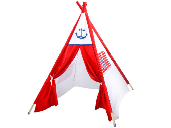 Wigwam playhouse. Tent with anchor ZA3355