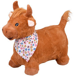 Inflatable, soft BYK jumper for jumping in a scarf + pump ZA5902