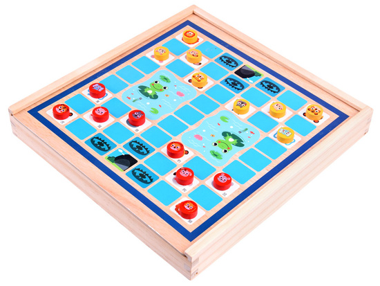 Board game 8 in 1 wooden set of games GR0494