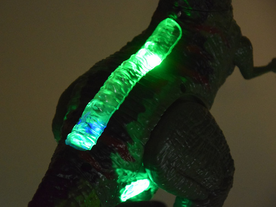 Gesture-controlled dinosaur + RC remote control 2in1 breathes roars shines dances RC0625 ZI