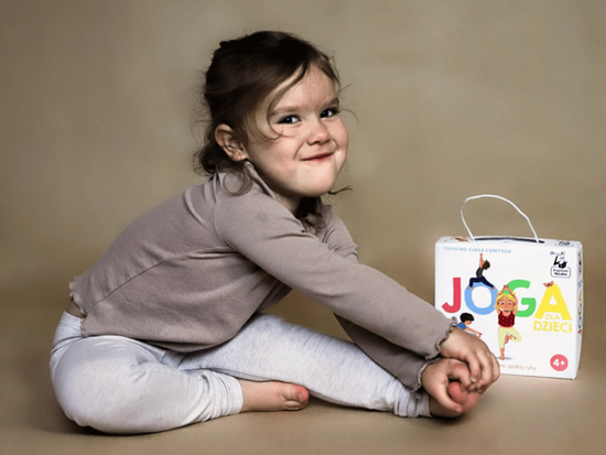Kapitan Nauka Joga dla dzieci. Trening ciała i umysłu - 50 zabaw GR0735