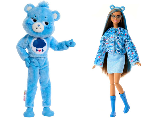 Mattel Barbie Cutie Reveal Care Bears Doll - Grumpy ZA6064