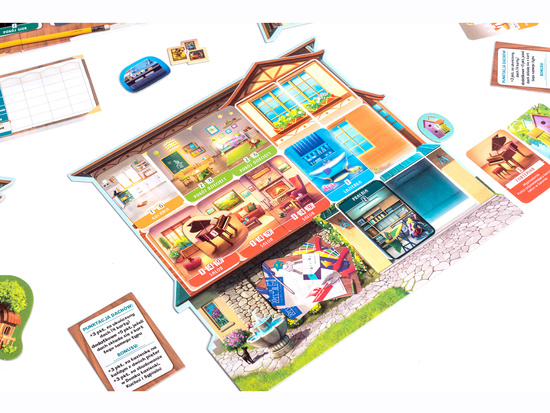 Rebel Family Board Game HOUSE about interior design with heart and imagination GR0783