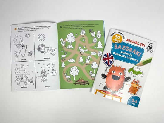 Captain Science Scribbles Learn English. First Words for Ages 3-5 KS1195