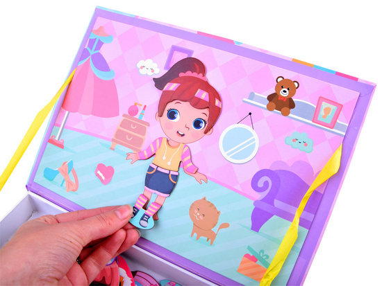 Magnetic puzzle book Doll clothes ZA3766