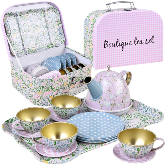 A set of tea chests Cups Tray ZA4457