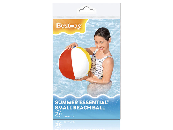 Bestway Inflatable beach ball STRIPED - universal pattern 51cm 31021