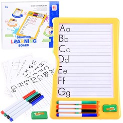 Board with felt-tip pens for learning to write LETTER TA0090