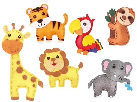 DIY Creative Kit Jungle Animal World Set ZA5275