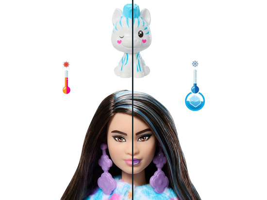 Mattel Barbie Cutie Reveal series: Sweet Dreams ZEBRA + accessories ZA6052