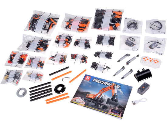 Remote-controlled EXCAVATOR 1106-piece construction set ZA5797