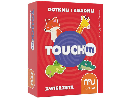 Gra Touch IT - Zwierzęta dotknij i zgadnij co jest z drugiej str   GR0726