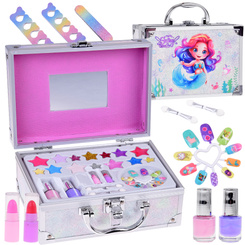 MERMAID glitter beauty case + painting set ZA5586