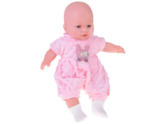Interactive soft baby doll babbles and laughs 40 cm ZA5836