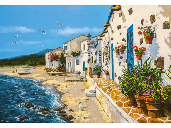 1000-piece Holiday Mood Puzzle (Art Collection) C-105113-2