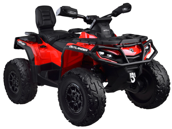 Battery-powered quad for children 2 people CAN-AM OUTLANDER 4x4 LED panel PA0326