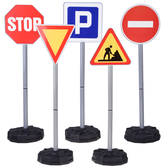 Educational set – Playful road signs for children ZA5608