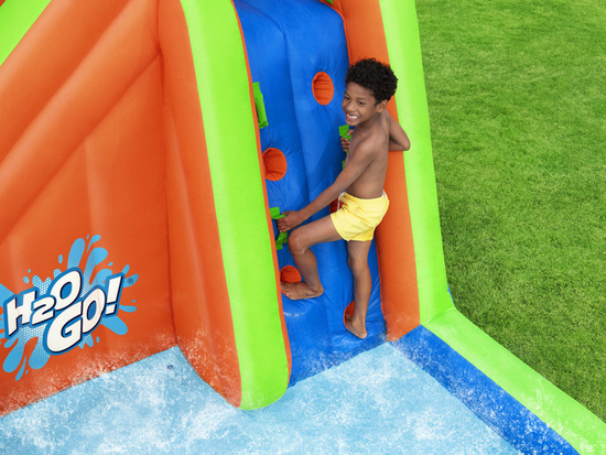 Bestway Wodny PLAC ZABAW H2O Go 365x320x270cm zjeżdżalnia i wyrzutnia 53408