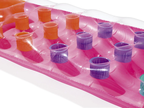 Bestway Dmuchany materac do pływania z okienkiem 1-osobowy 188x71cm 43040