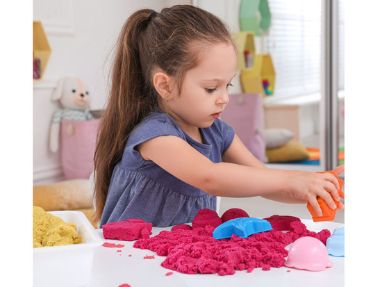 Tuban piasek dynamiczny 1kg różowy ZA4180