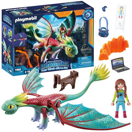 Klocki Playmobil 71083- Figurka smoka. Zestaw 14 elem.  ZA5998 