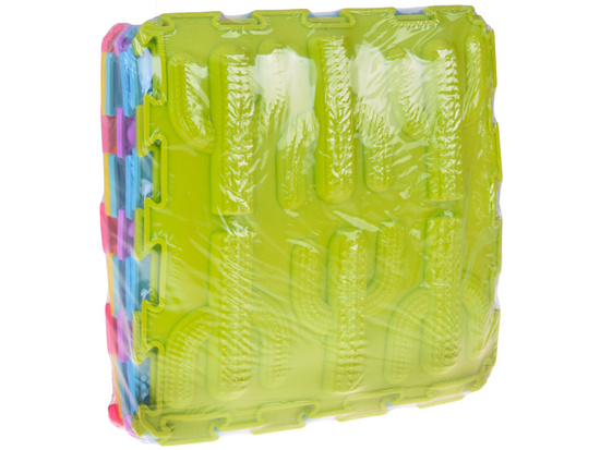 Rubber PUZZLE sensory mat, 8 pieces - development and fun ZA5862