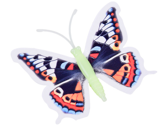 Magical Fluorescent Butterflies and Stars – Glowing Stickers ZA5681
