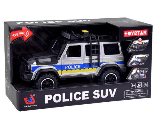 Off-road Vehicle Police Car with Light and Sound Drive ZA5410