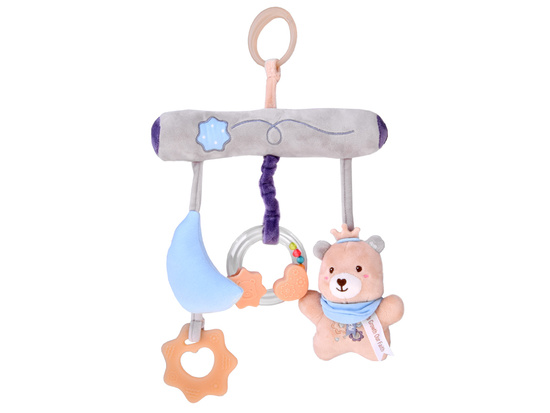 Crib Hanging Toy with Teddy and Teether – Newborn Gift ZA5878